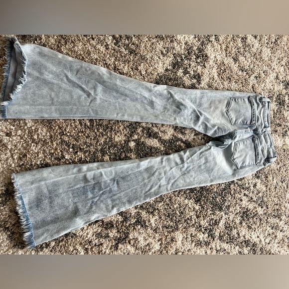 Light Wash Jeans, Flare, Size 1. - Picture 2 of 3